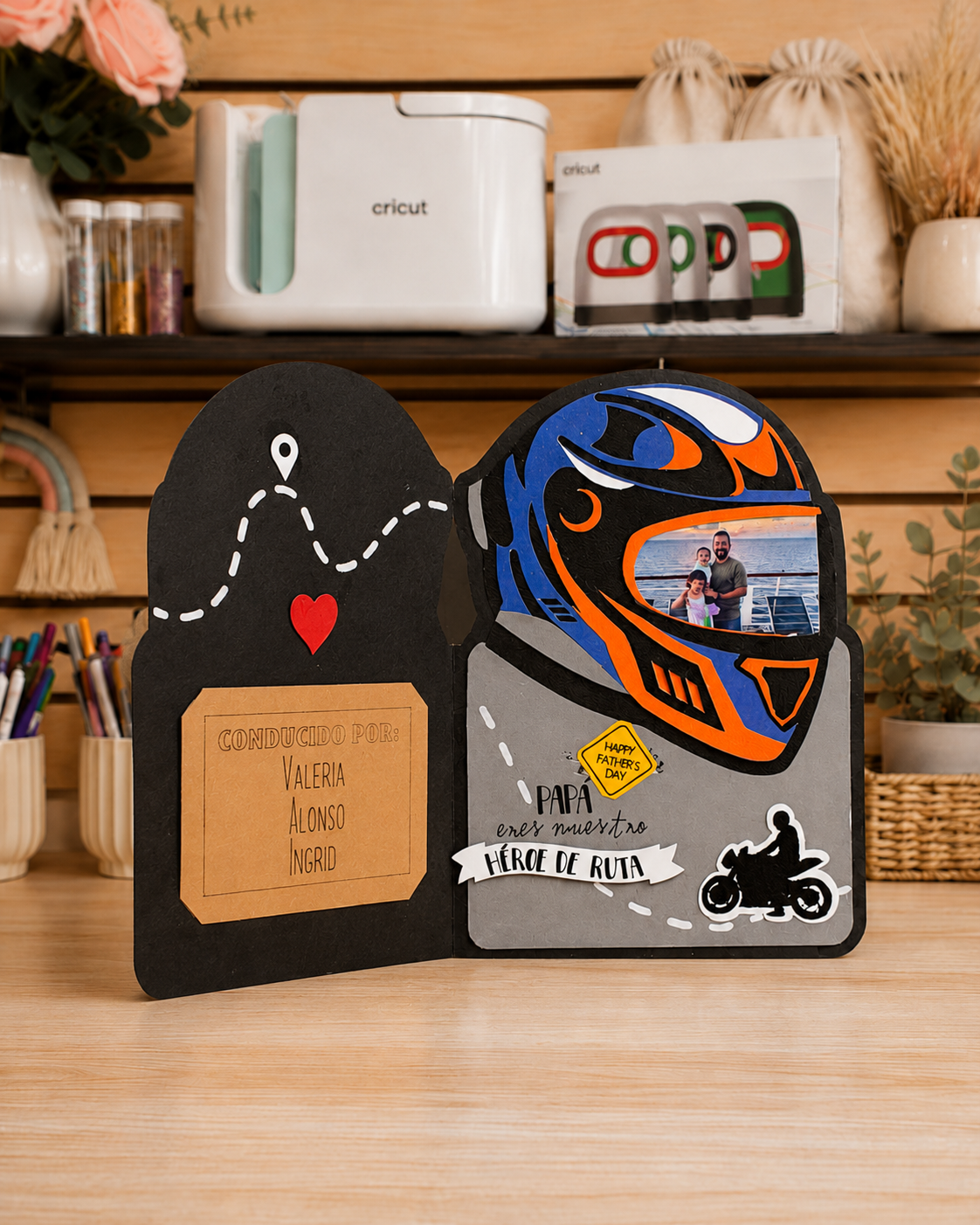 Tarjeta regalo personalizada con foto y mensaje