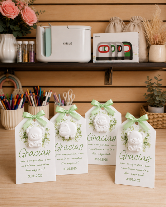 Velita personalizada para recuerdo de Baby Shower