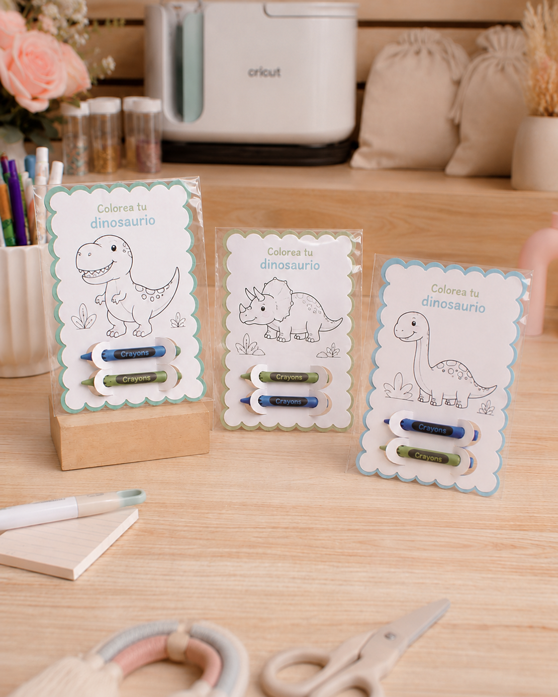 Kit infantil para colorear con crayolas