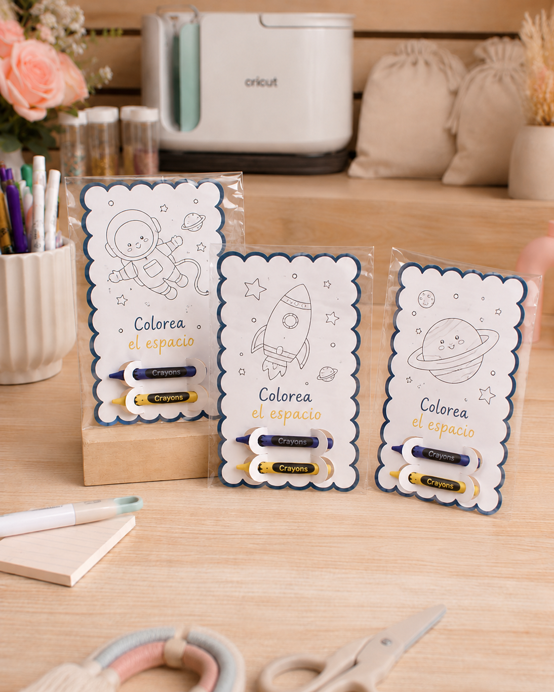 Kit infantil para colorear con crayolas