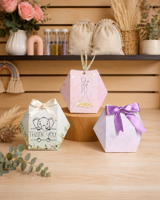 Bolsita personalizada de agradecimiento para eventos
