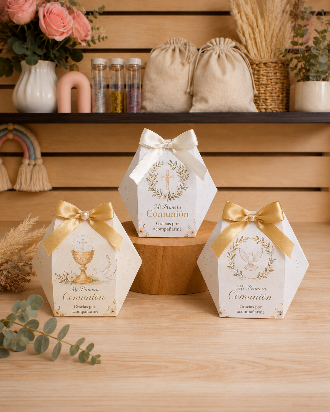 Bolsita personalizada de agradecimiento para eventos